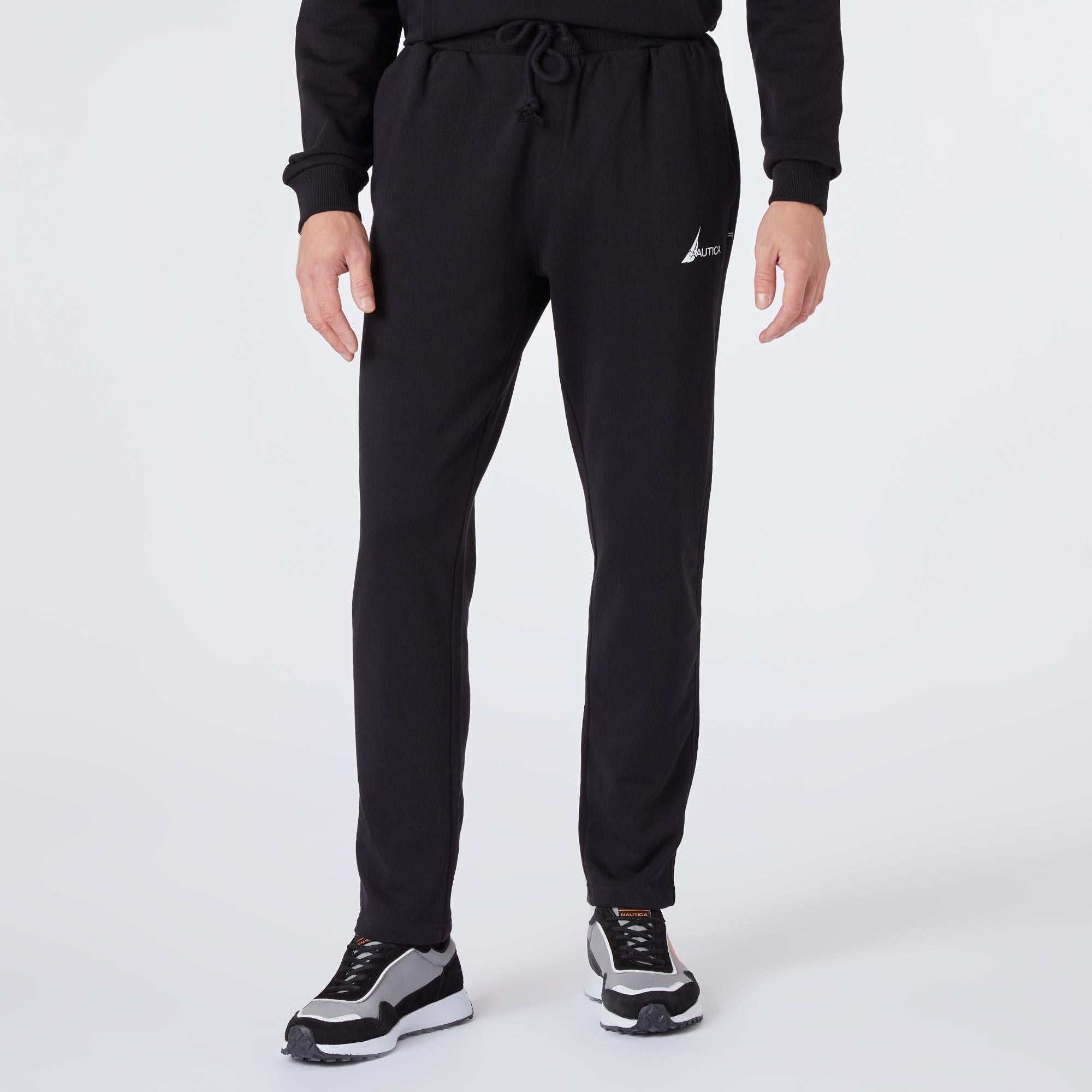 Nautica Erkek Siyah Standart Fit Eşofman Altı