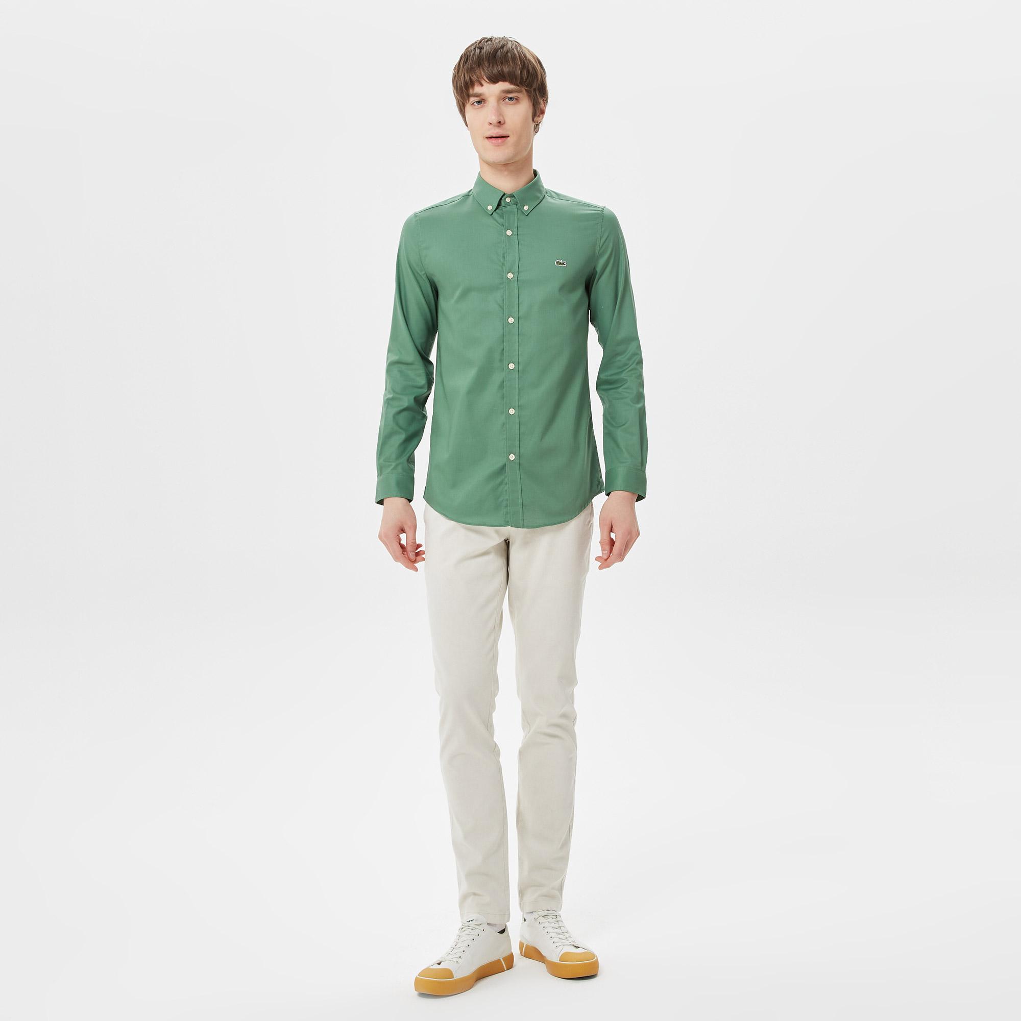 Lacoste Erkek Haki Gömlek