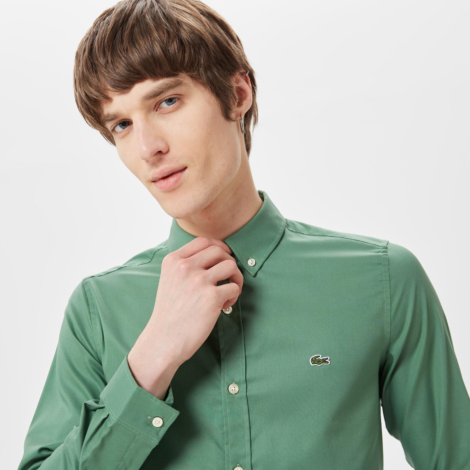 Lacoste Erkek Haki Gömlek