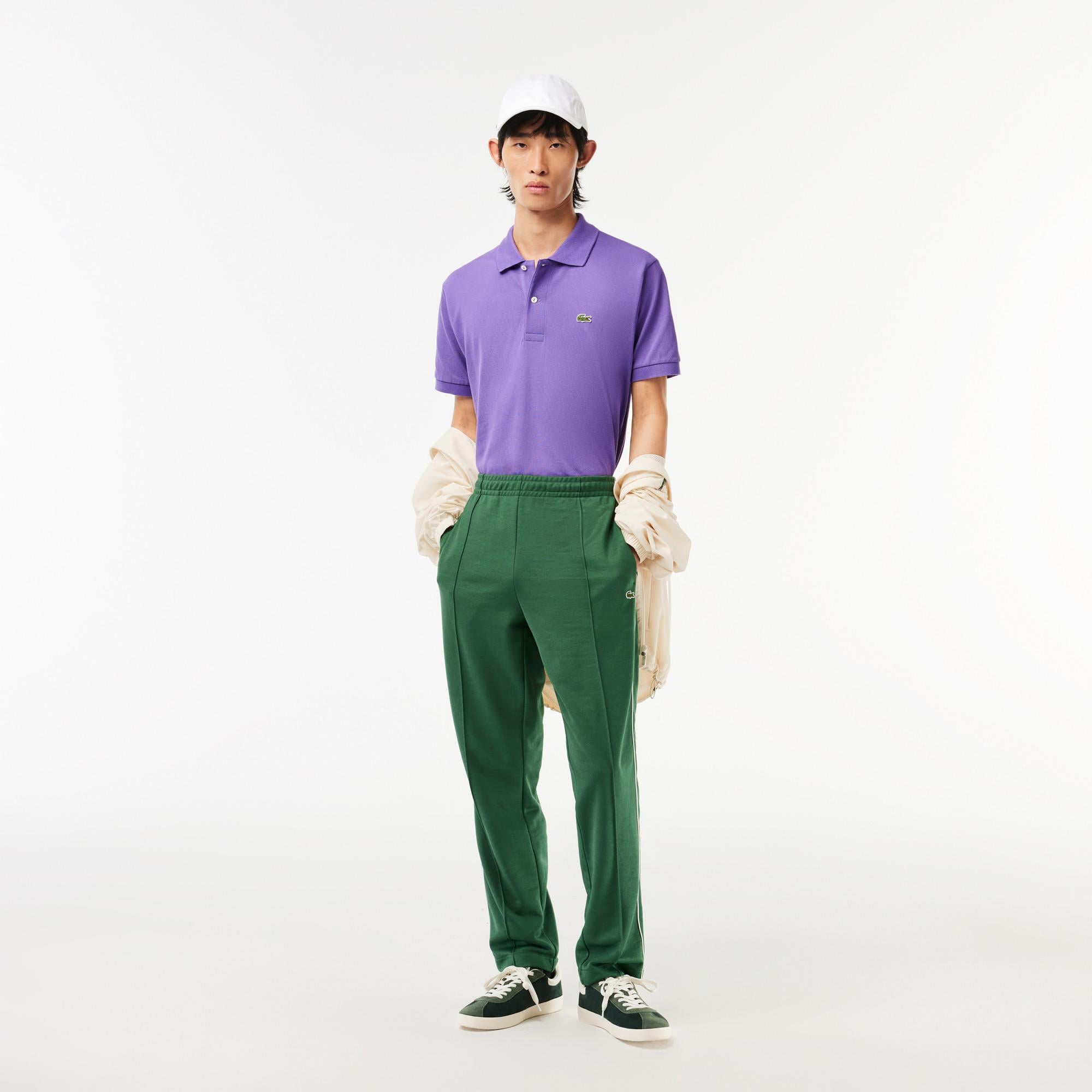 Erkek Classic Fit L.12.12 Mor Polo