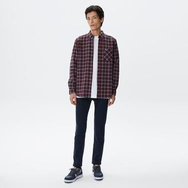  Erkek Slim Fit Lacivert Jean Pantolon