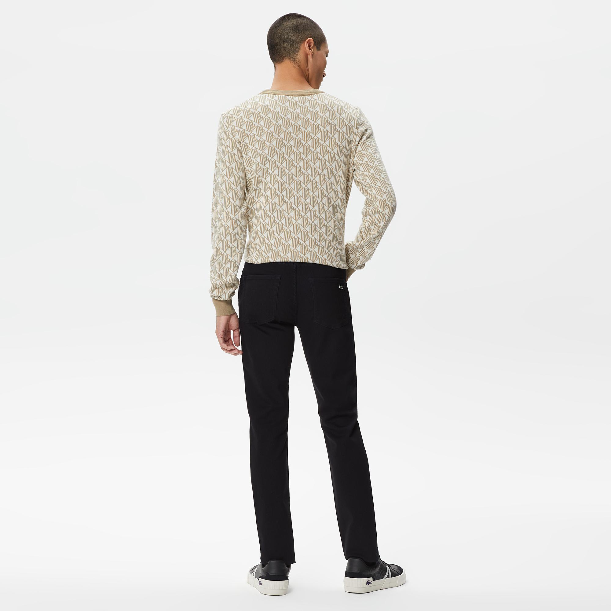 Erkek Slim Fit Denim Lacivert Pantolon