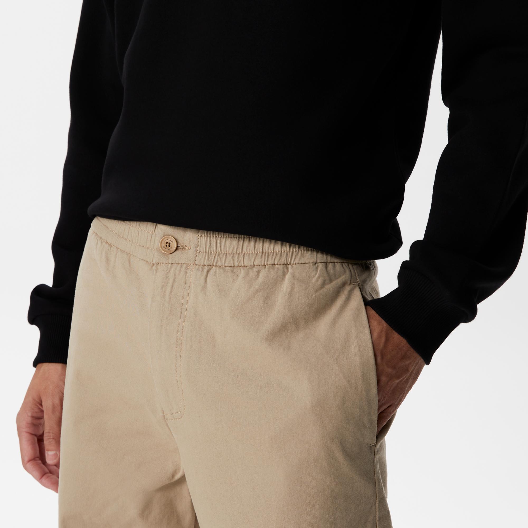 Erkek Jogger Bej Pantolon