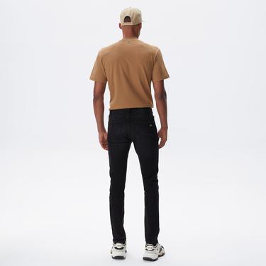  Erkek Slim Fit Siyah Pantolon
