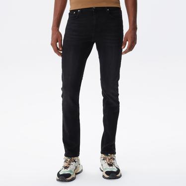  Erkek Slim Fit Siyah Pantolon