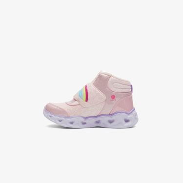  Skechers Heart Lights Çocuk Pembe Spor Ayakkabı