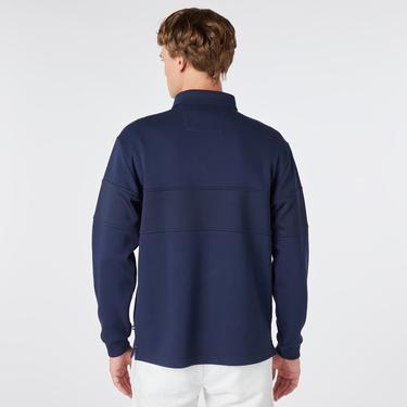  Nautica Erkek Lacivert Classic Fit Uzun Kollu Polo