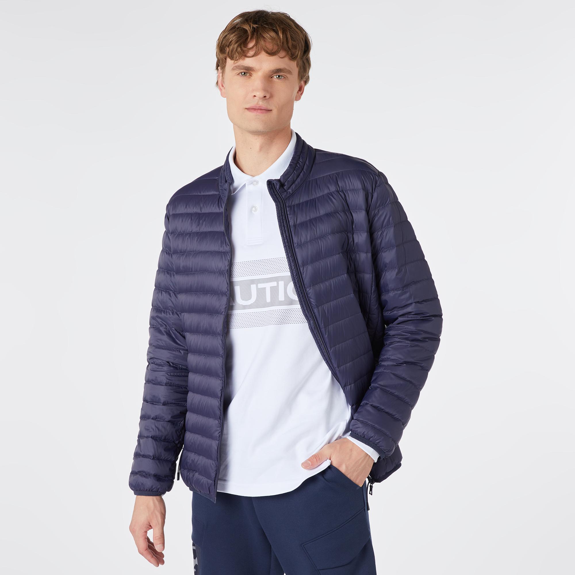 Nautica Erkek Lacivert Standart Fit Mont