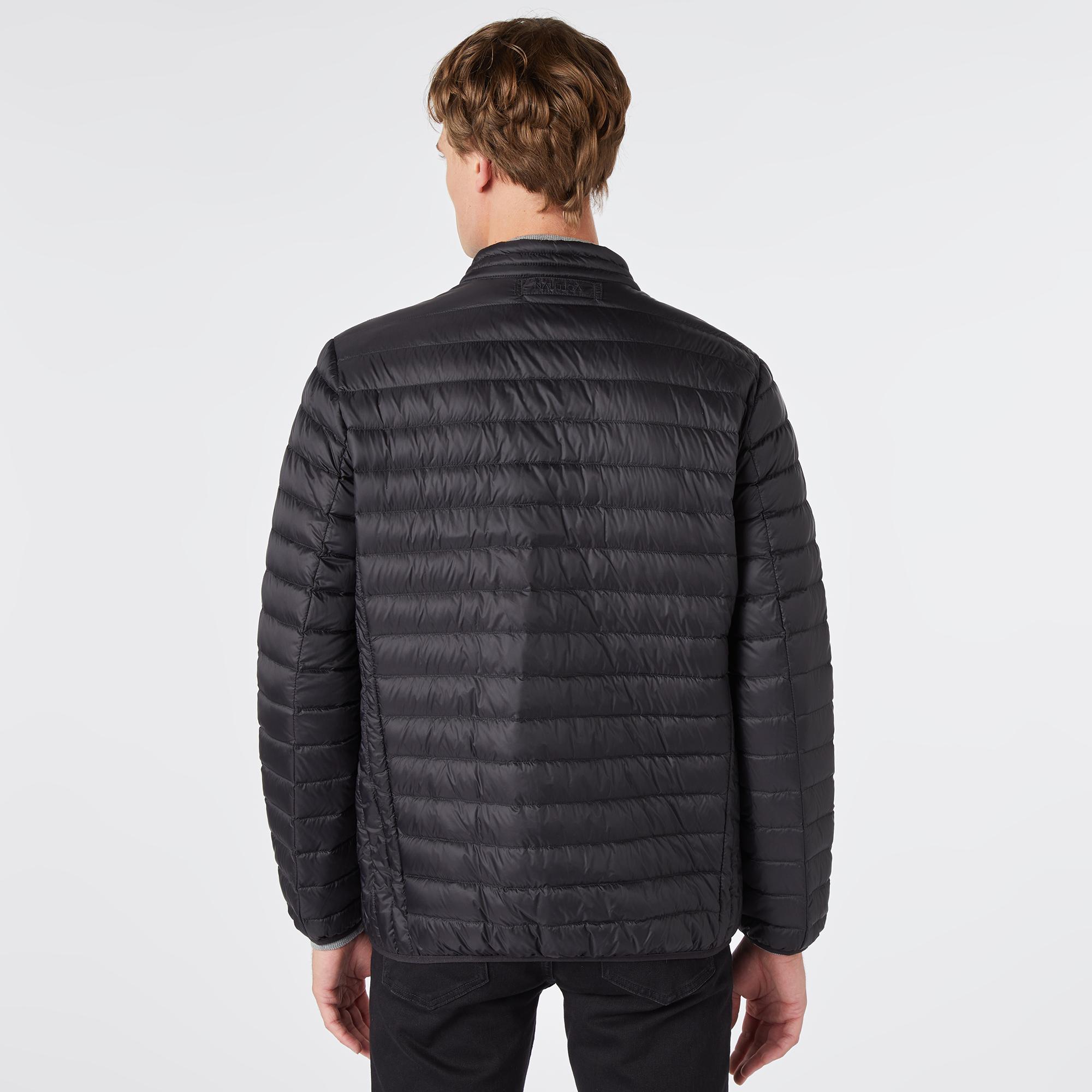 Nautica Erkek Siyah Standart Fit Mont