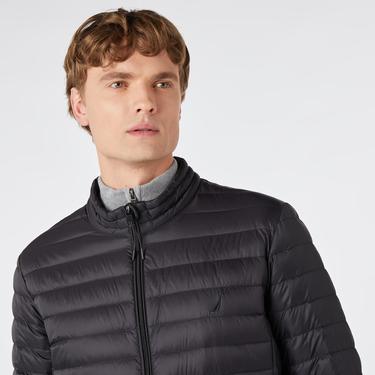  Nautica Erkek Siyah Standart Fit Mont