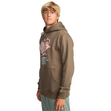  Billabong Take Care Po Erkek Kahverengi Sweatshirt