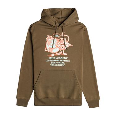 Billabong Take Care Po Erkek Kahverengi Sweatshirt