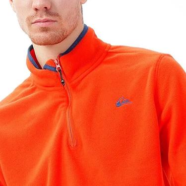  Quiksilver Mission Fz Erkek Turuncu Polar Ceket
