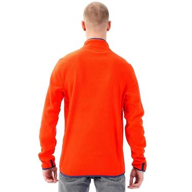  Quiksilver Mission Fz Erkek Turuncu Polar Ceket