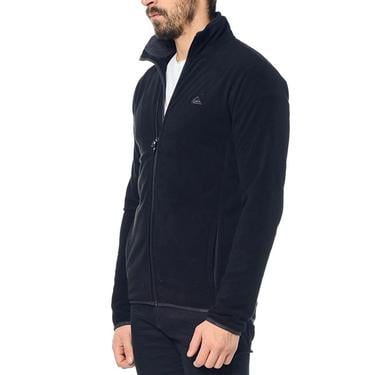 Quiksilver Mission Fz Erkek Siyah Polar Ceket