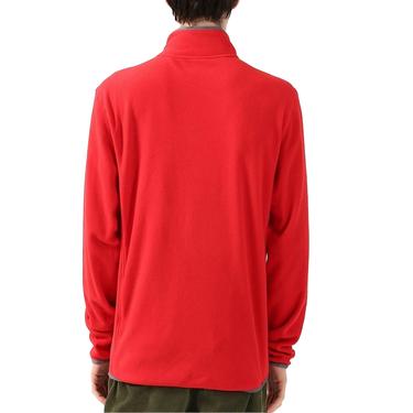  Quiksilver Mission Fz Erkek Kırmızı Polar Ceket