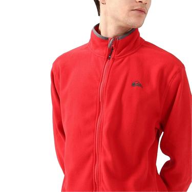  Quiksilver Mission Fz Erkek Kırmızı Polar Ceket
