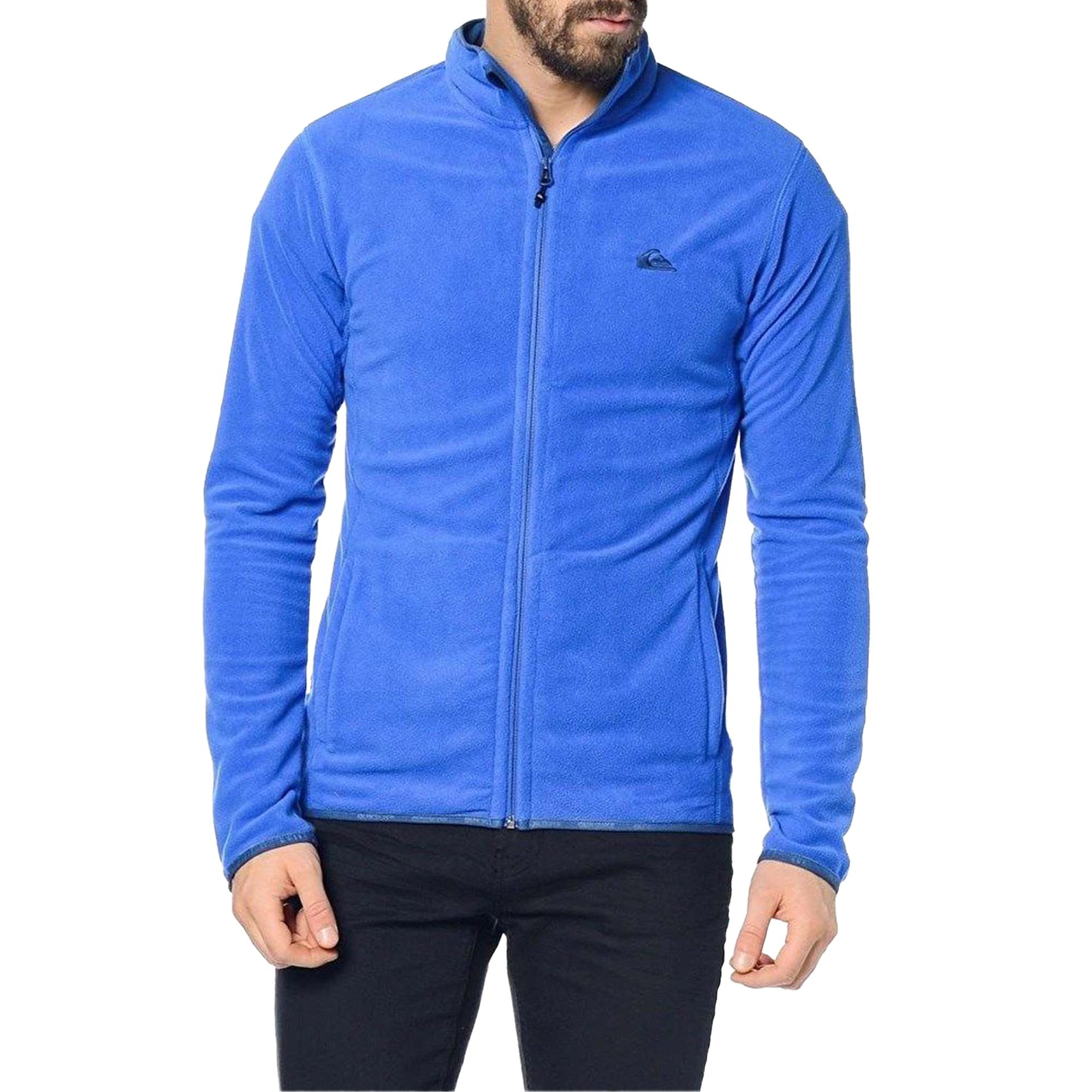 Quiksilver Mission Fz Erkek Mavi Polar Ceket