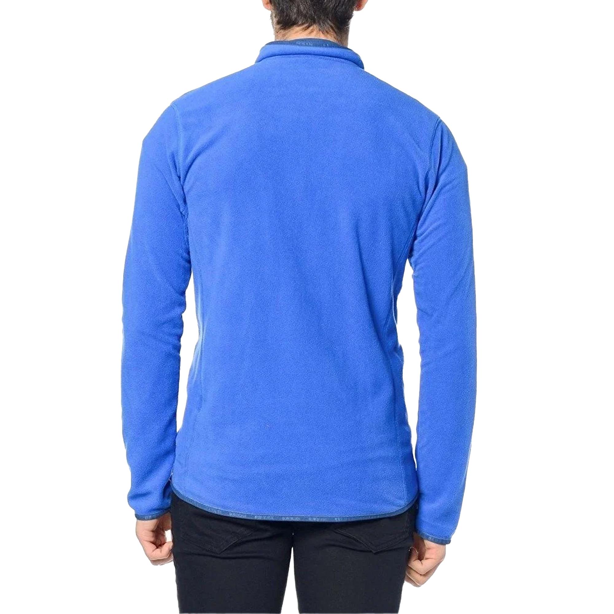 Quiksilver Mission Fz Erkek Mavi Polar Ceket