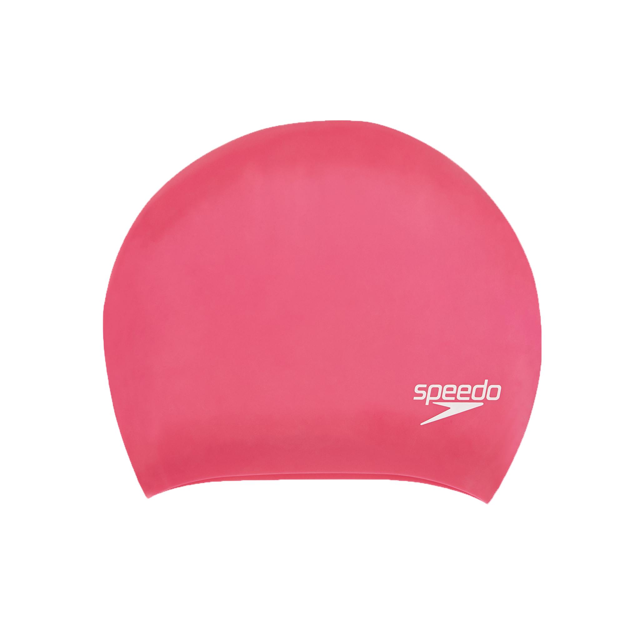 Speedo Long Hair Cap Au Pink Unisex Pembe Yüzücü Bonesi