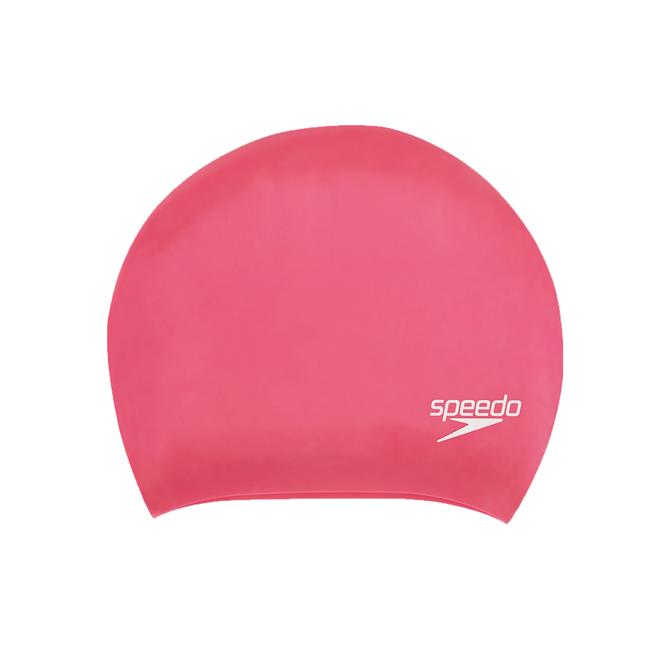  Speedo Long Hair Cap Au Pink Unisex Pembe Yüzücü Bonesi