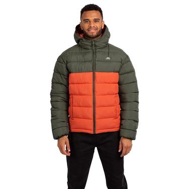  Trespass Oskar - Padded Erkek Yeşil Outdoor Ceketi