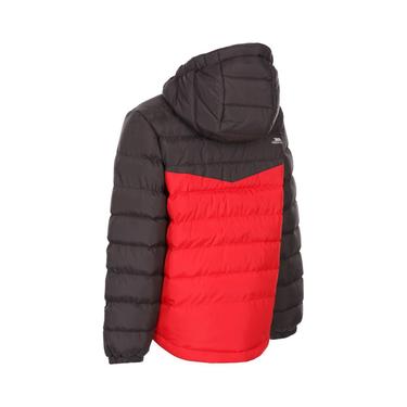 Trespass Oskar - Kids Padded Unisex Çocuk Siyah Outdoor Ceketi