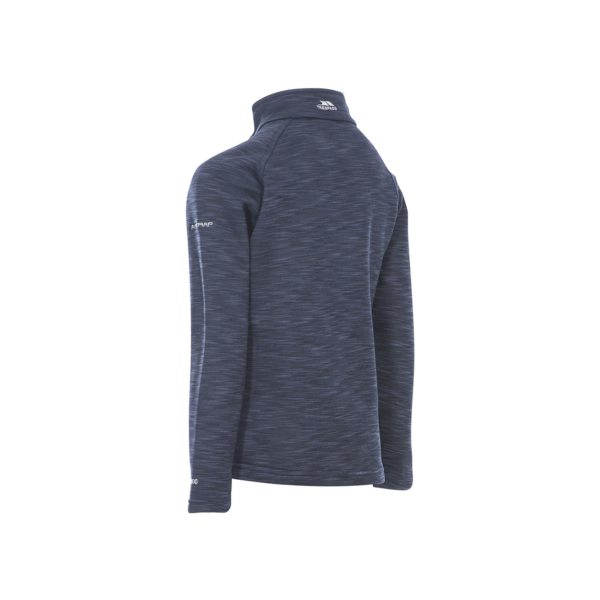 Trespass Edvin - Fleece At200 Erkek Çocuk Gri Polar