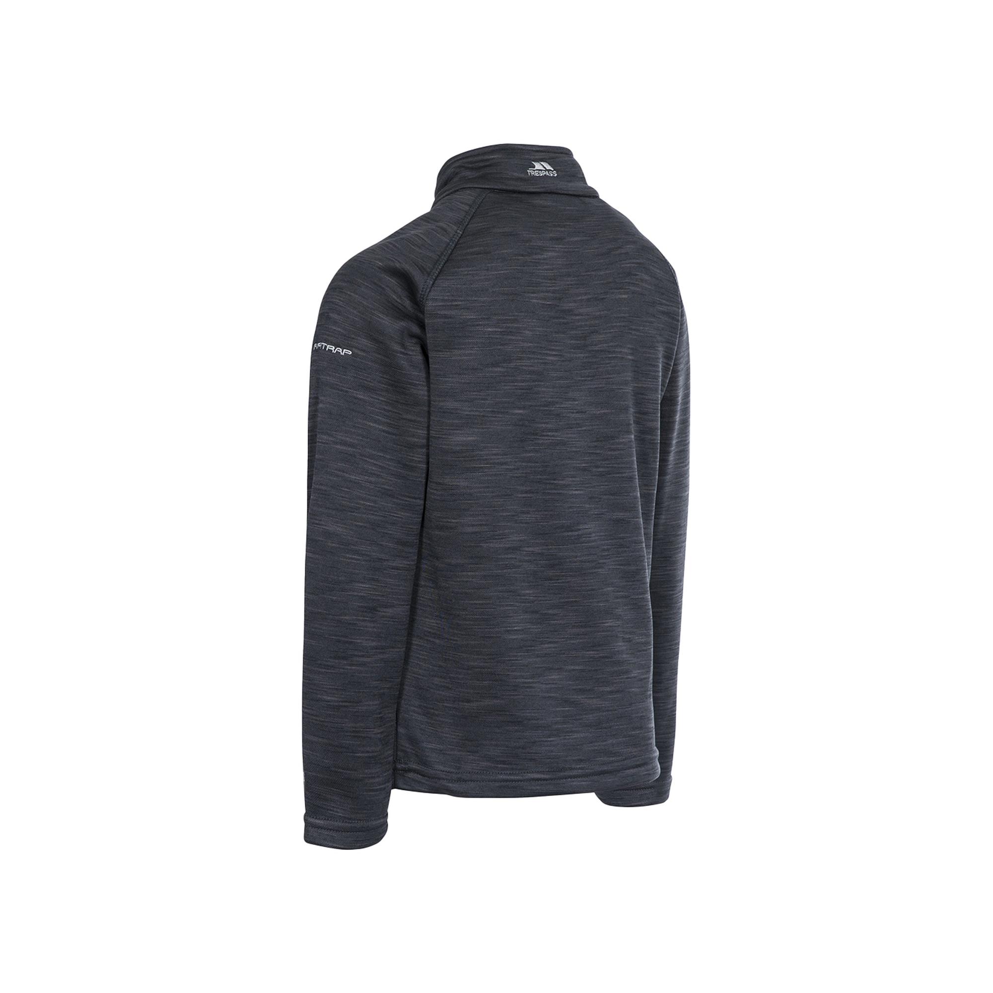 Trespass Edvin - Fleece At200 Erkek Çocuk Gri Polar