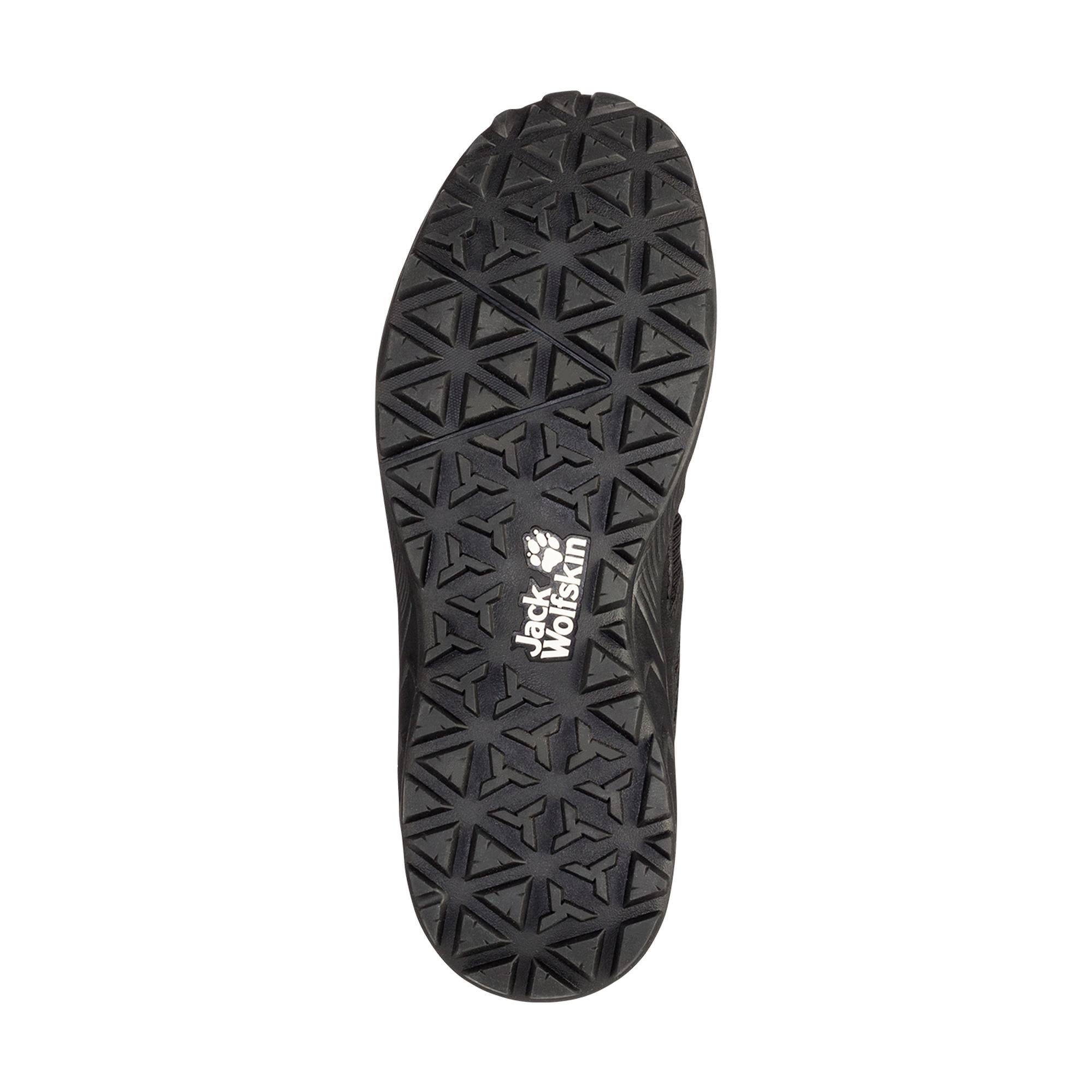 Jack Wolfskin Woodland 2 Texapore Mid Kadın Siyah Bot