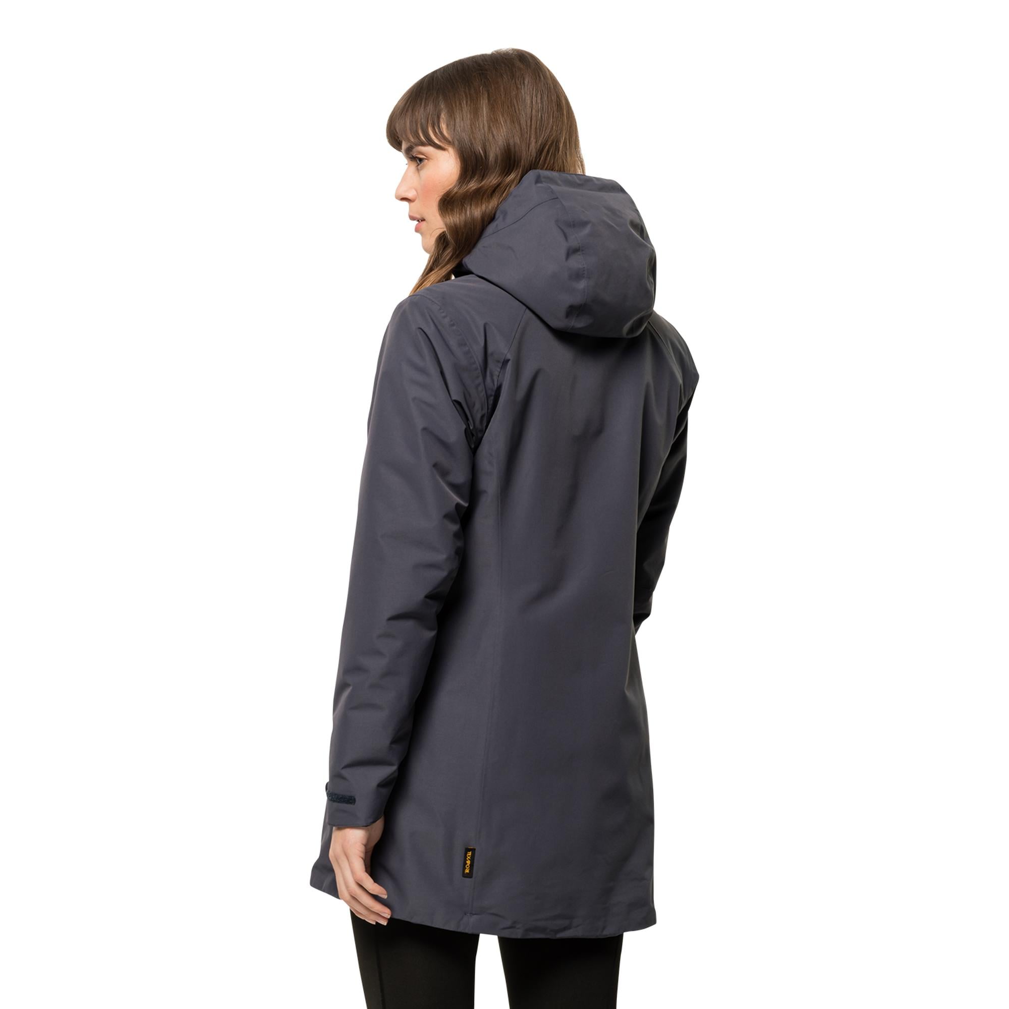 Jack Wolfskin Heidelstein Ins Kadın Mavi Outdoor Ceketi