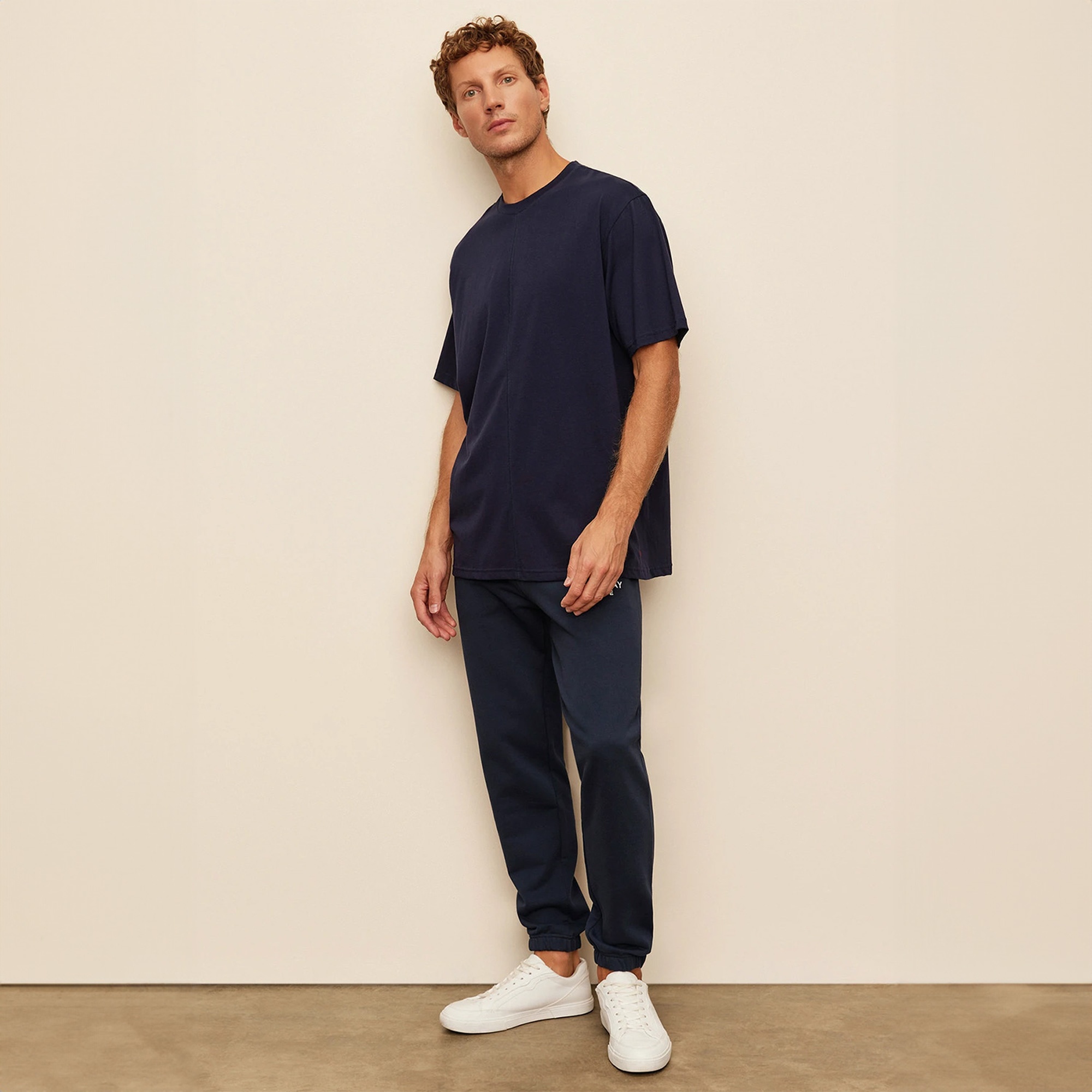 The Stay Line Soley Unisex Lacivert T-Shirt