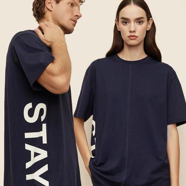  The Stay Line Soley Unisex Lacivert T-Shirt