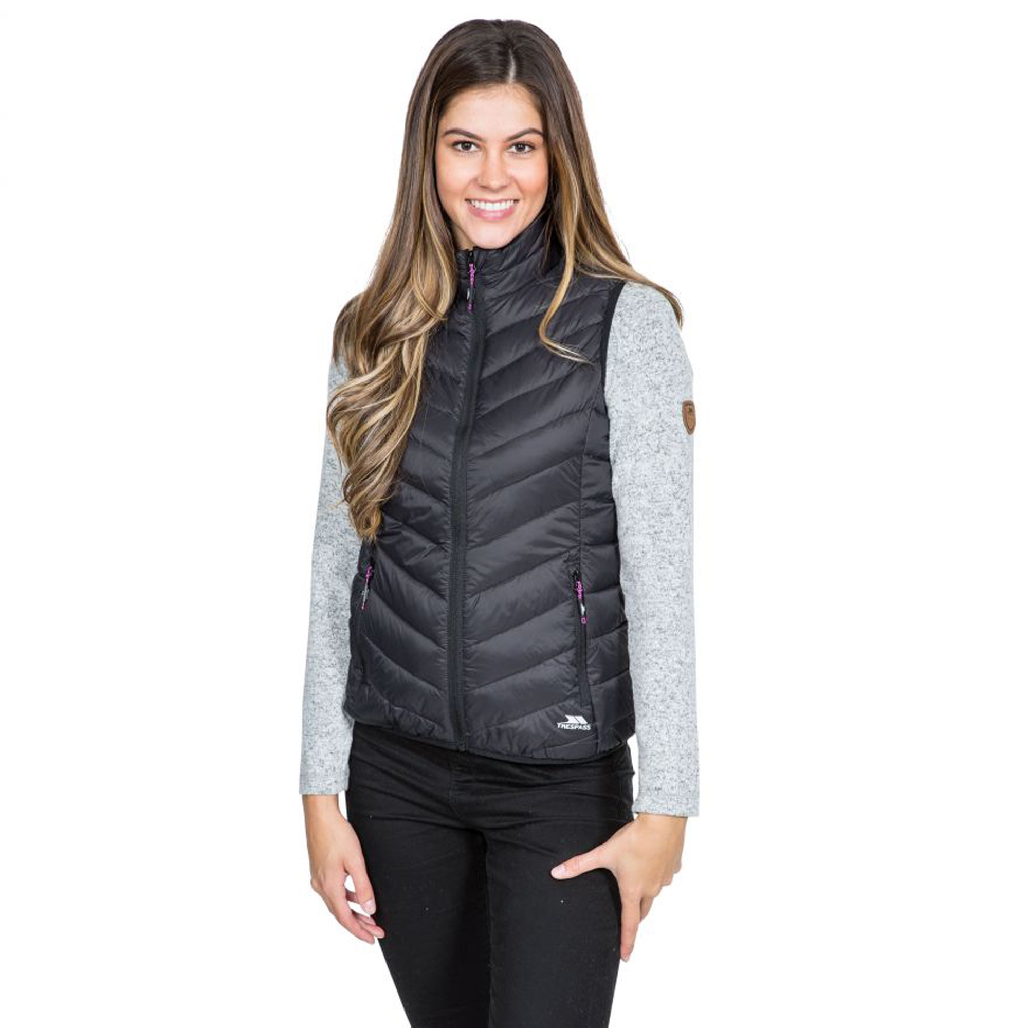 Trespass Giana - Down Gilet Kadın Siyah Yelek