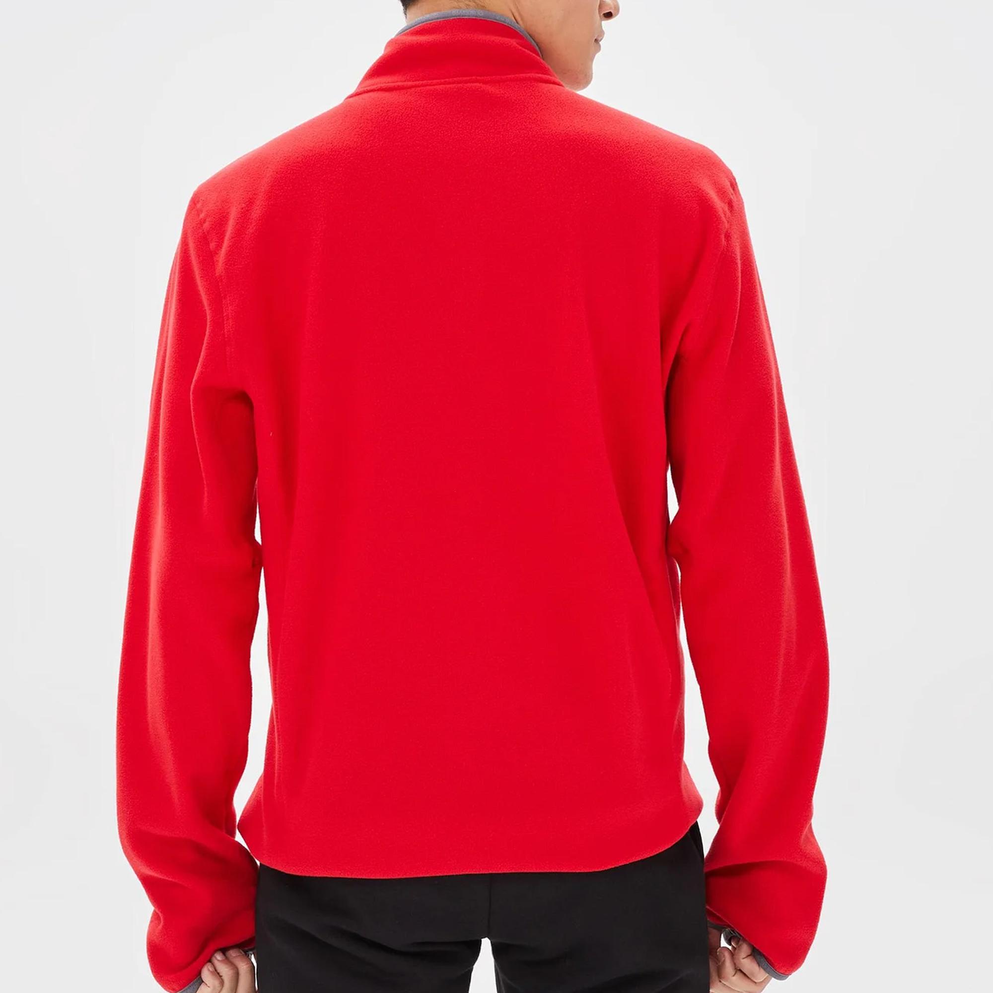 Quiksilver Mission Halfzip Erkek Kırmızı Polar