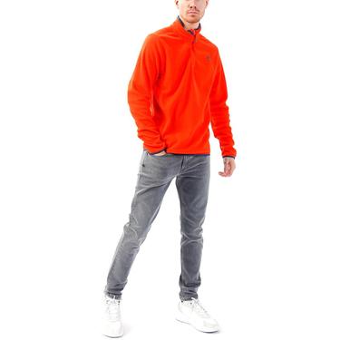  Quiksilver Mission Halfzip Erkek Turuncu Polar