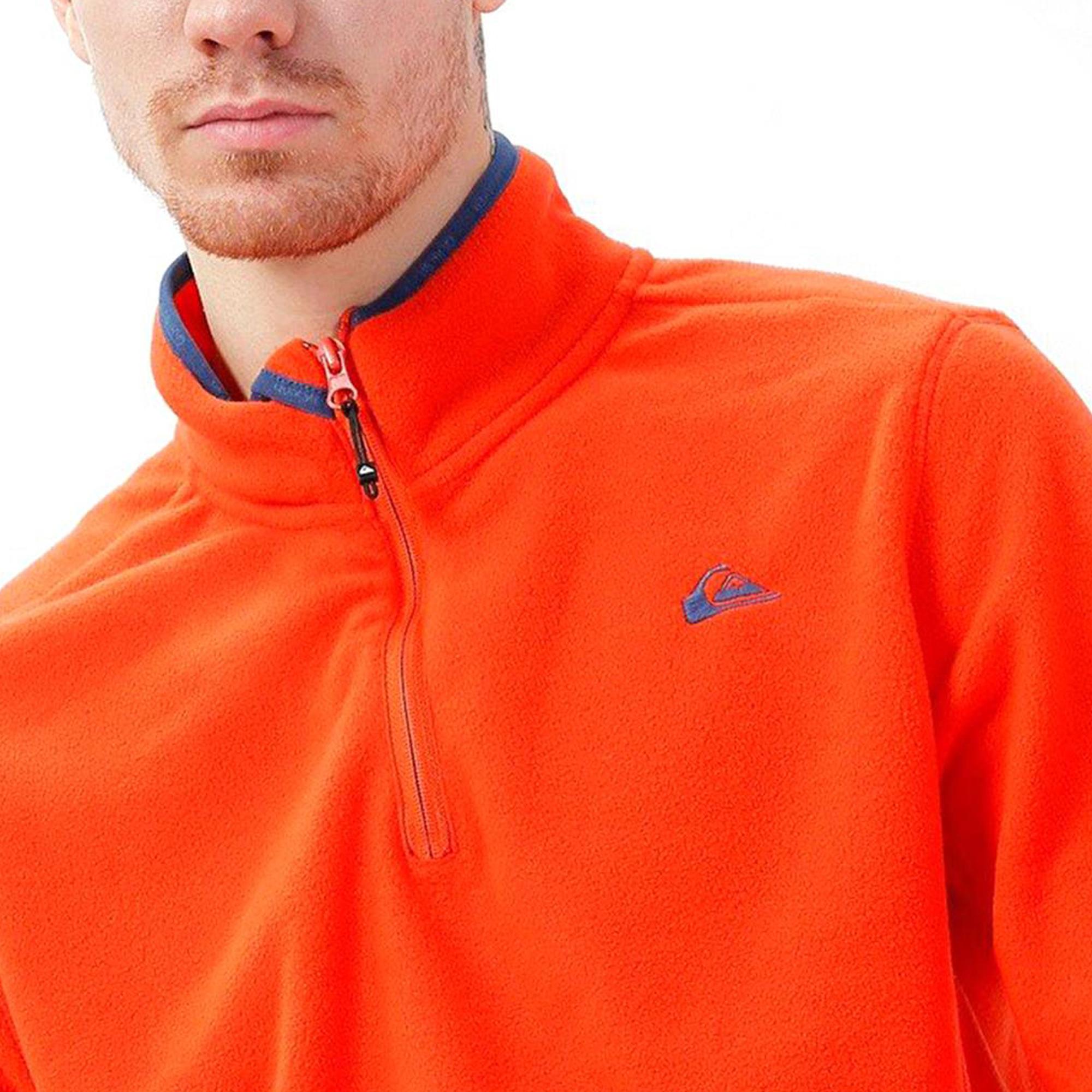 Quiksilver Mission Halfzip Erkek Turuncu Polar
