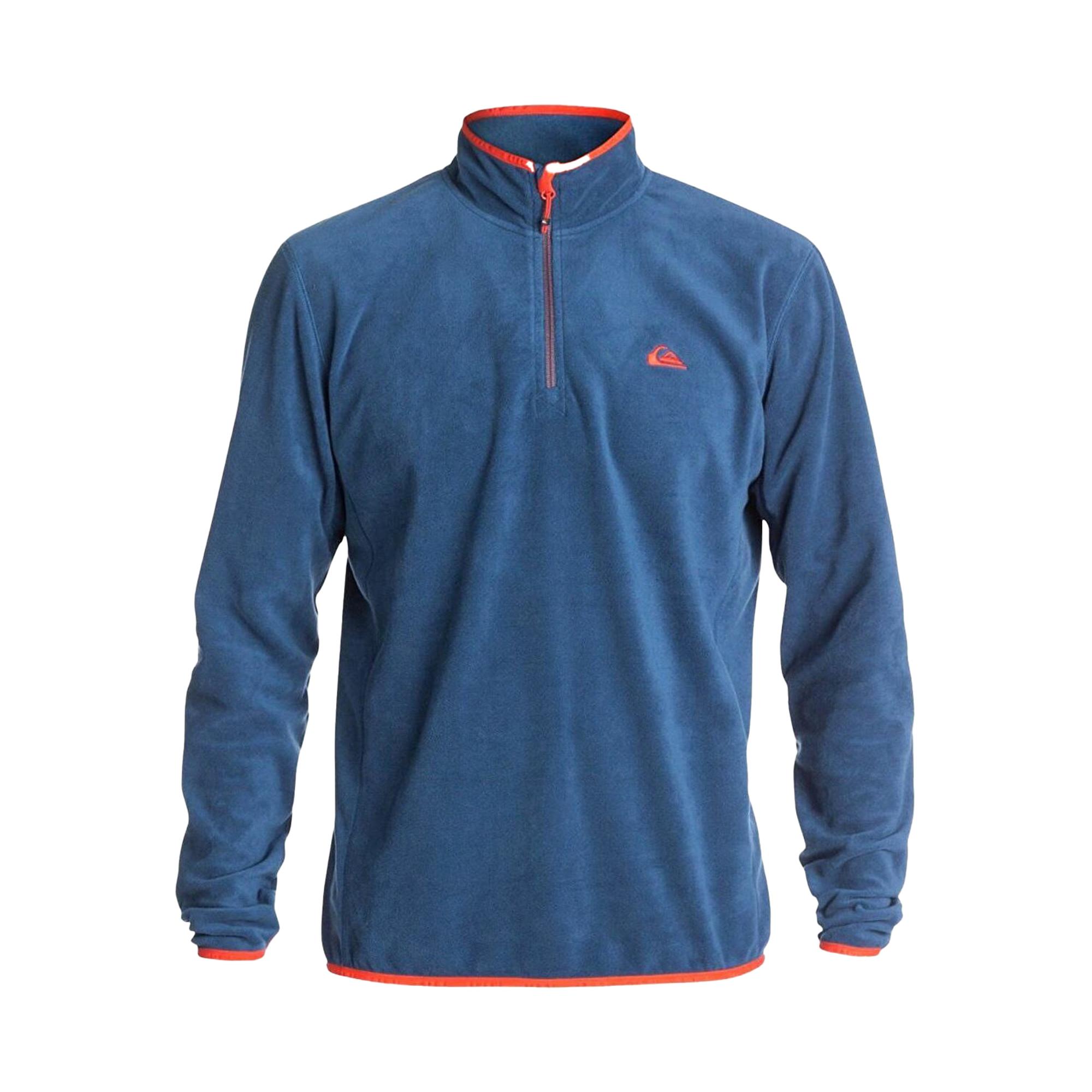 Quiksilver Mission Halfzip Erkek Mavi Polar