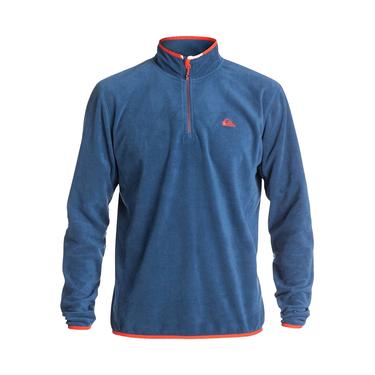  Quiksilver Mission Halfzip Erkek Mavi Polar
