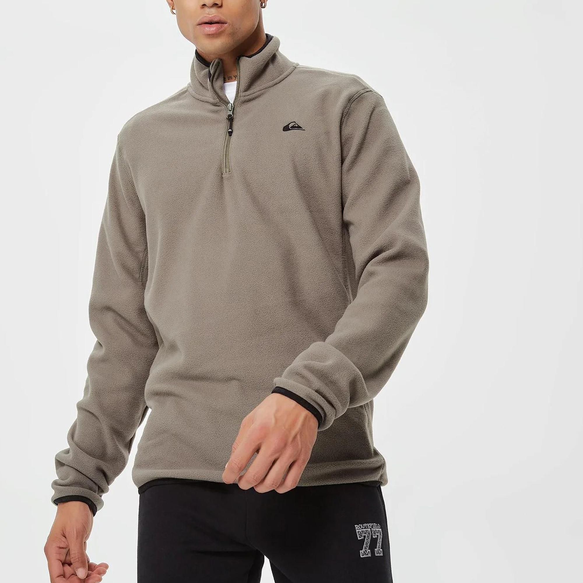 Quiksilver Mission Halfzip Erkek Yeşil Polar