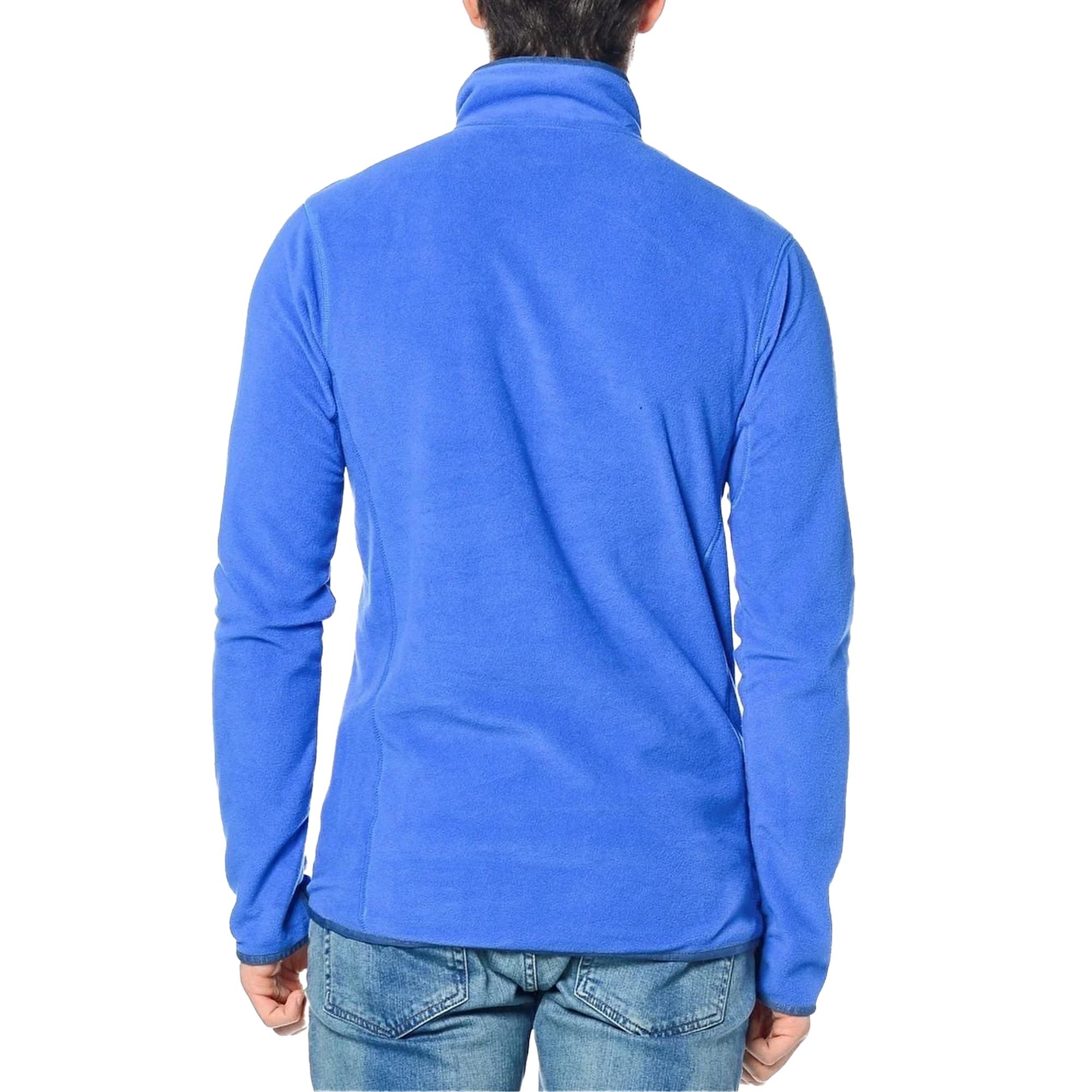 Quiksilver Mission Halfzip Erkek Mavi Polar
