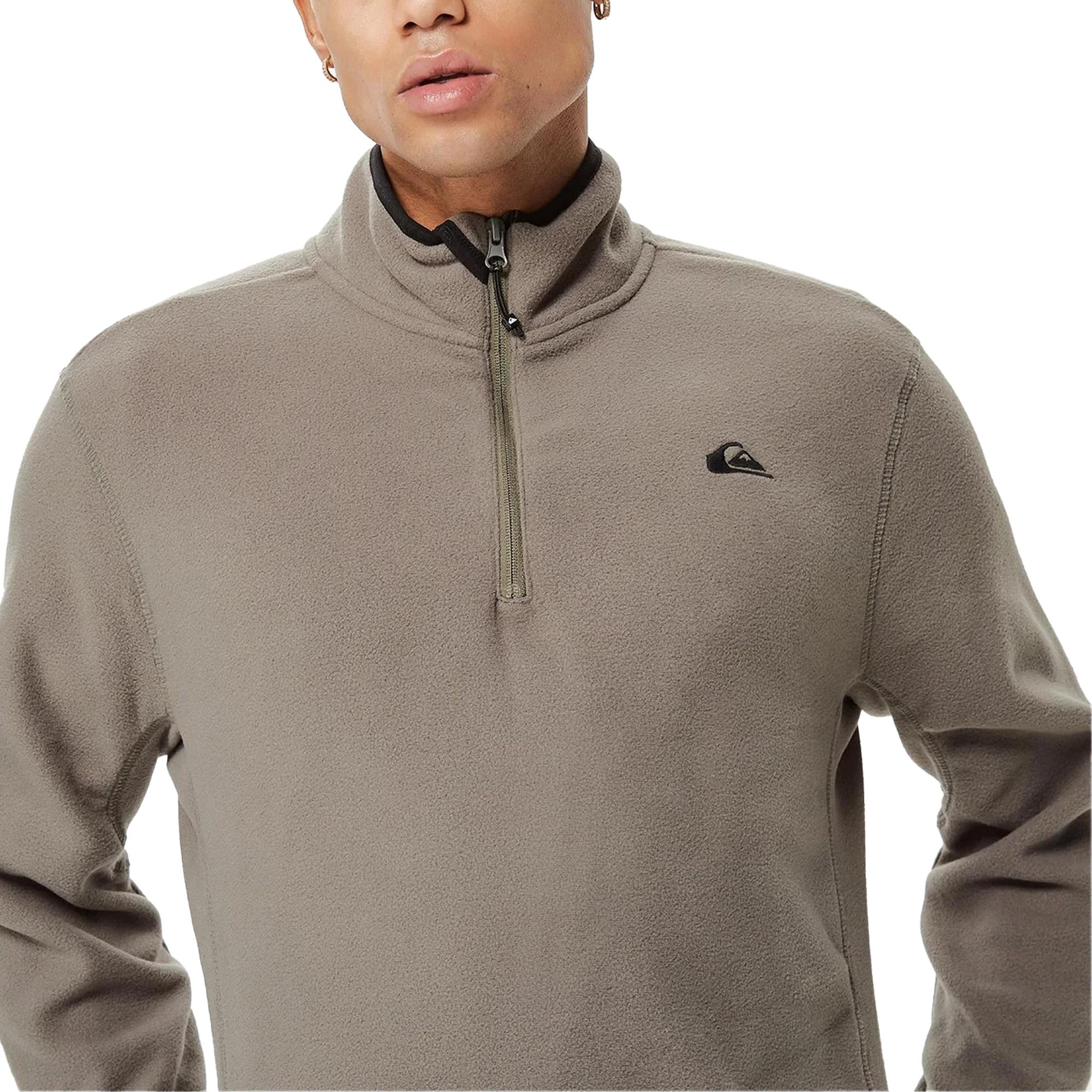 Quiksilver Mission Halfzip Erkek Yeşil Polar