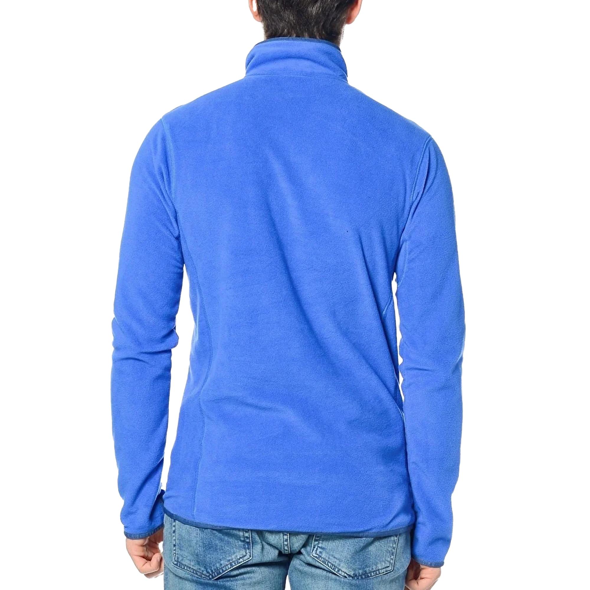 Quiksilver Mission Halfzip Erkek Mavi Polar