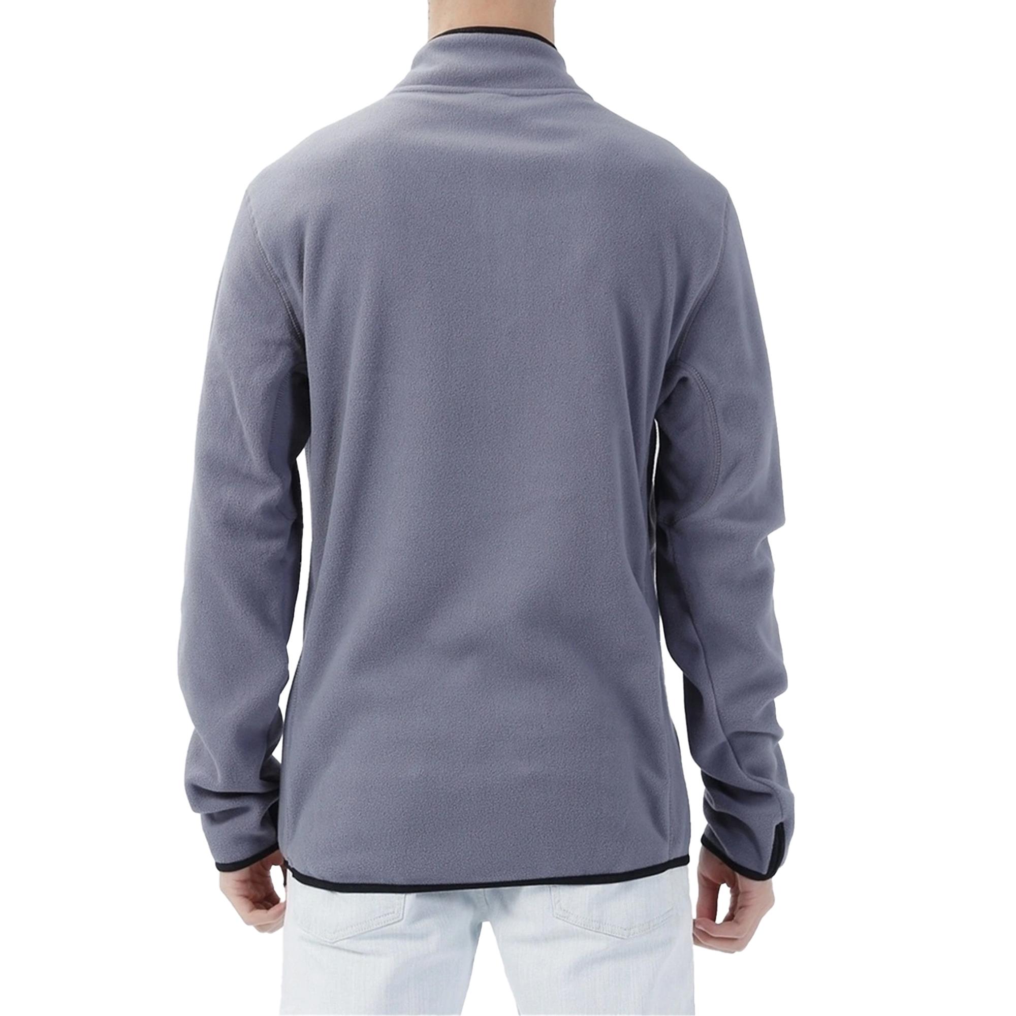 Quiksilver Mission Halfzip Erkek Gri Polar