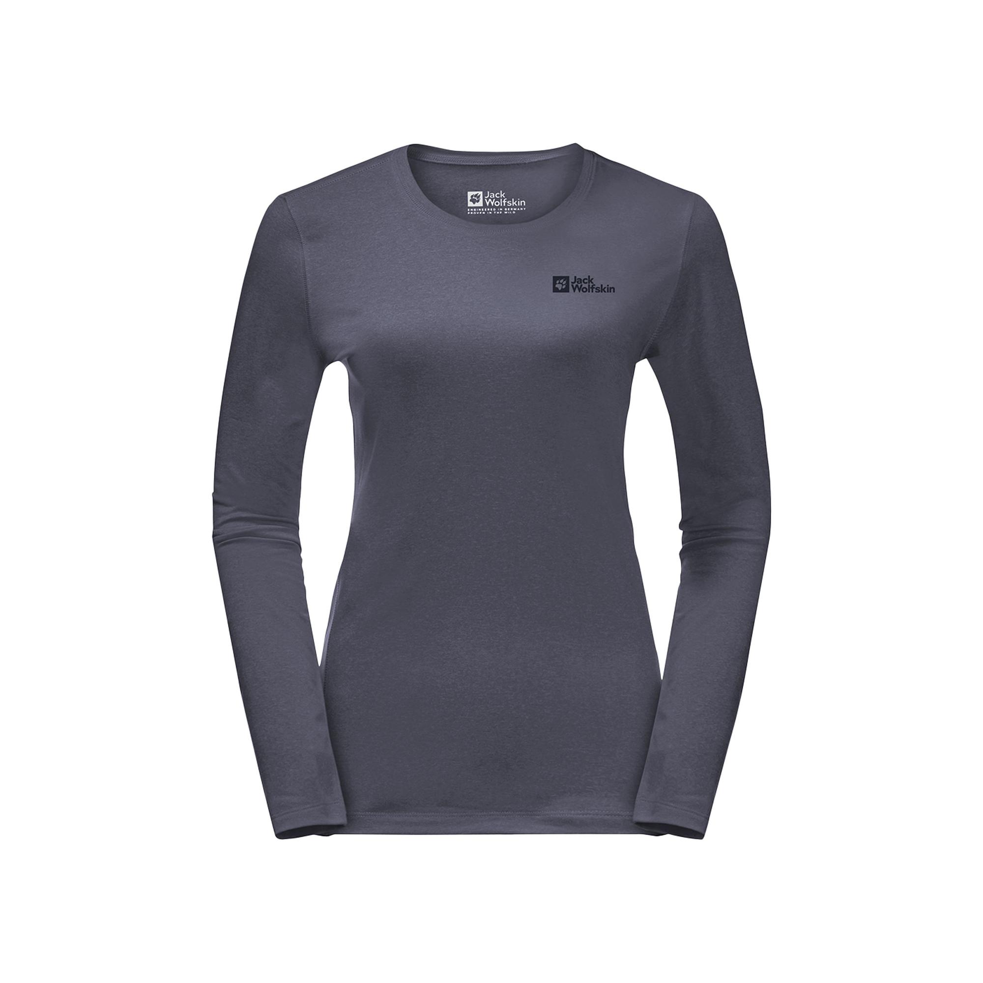 Jack Wolfskin Sky Thermal L/s Kadın Mavi İçlik Üst