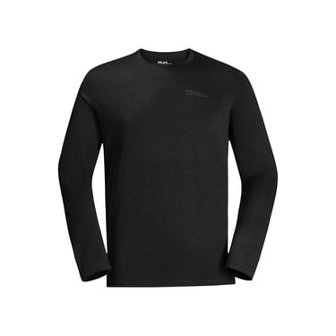  Jack Wolfskin Sky Thermal L/s Erkek Siyah İçlik Üst