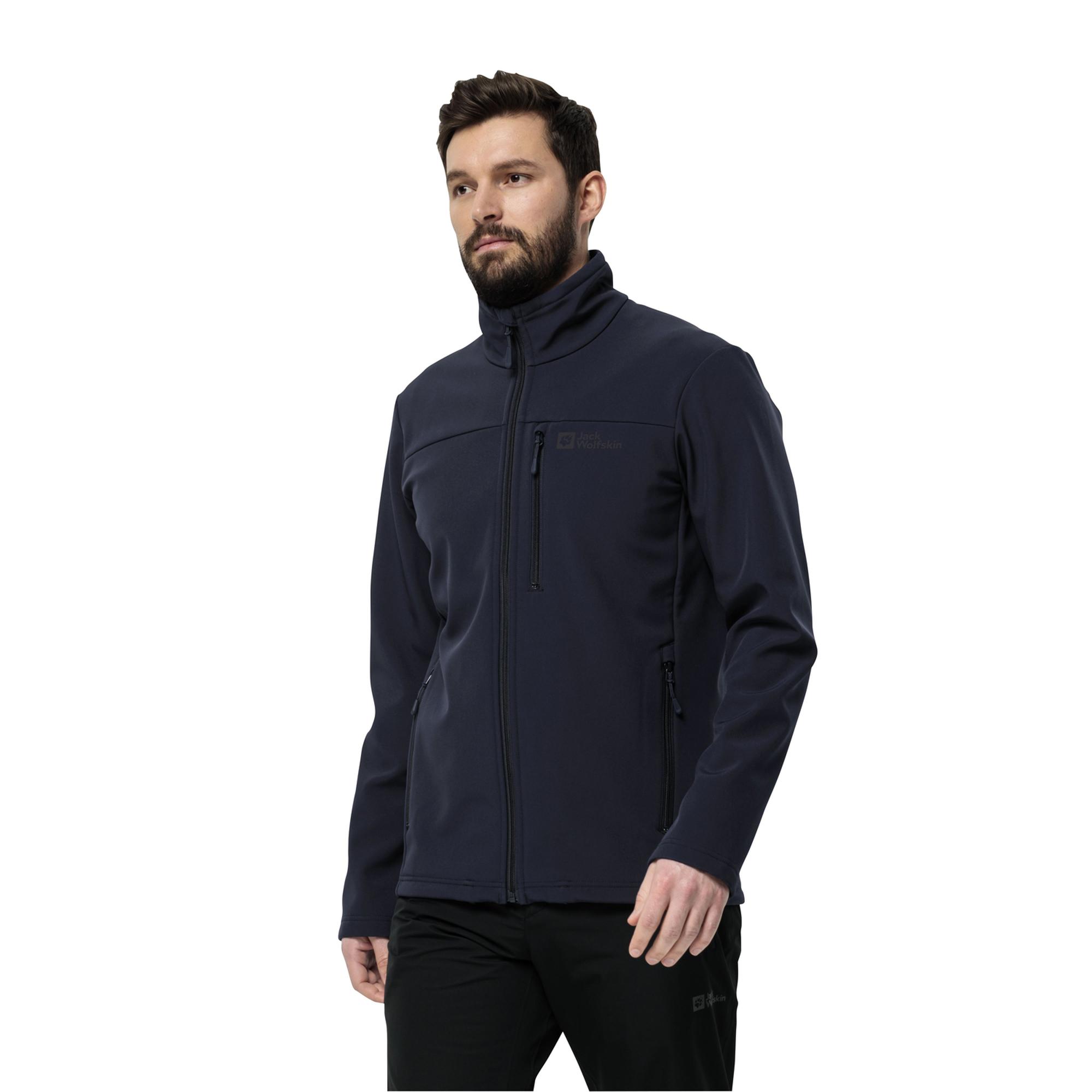 Jack Wolfskin Whirlwind Erkek Turuncu Softshell