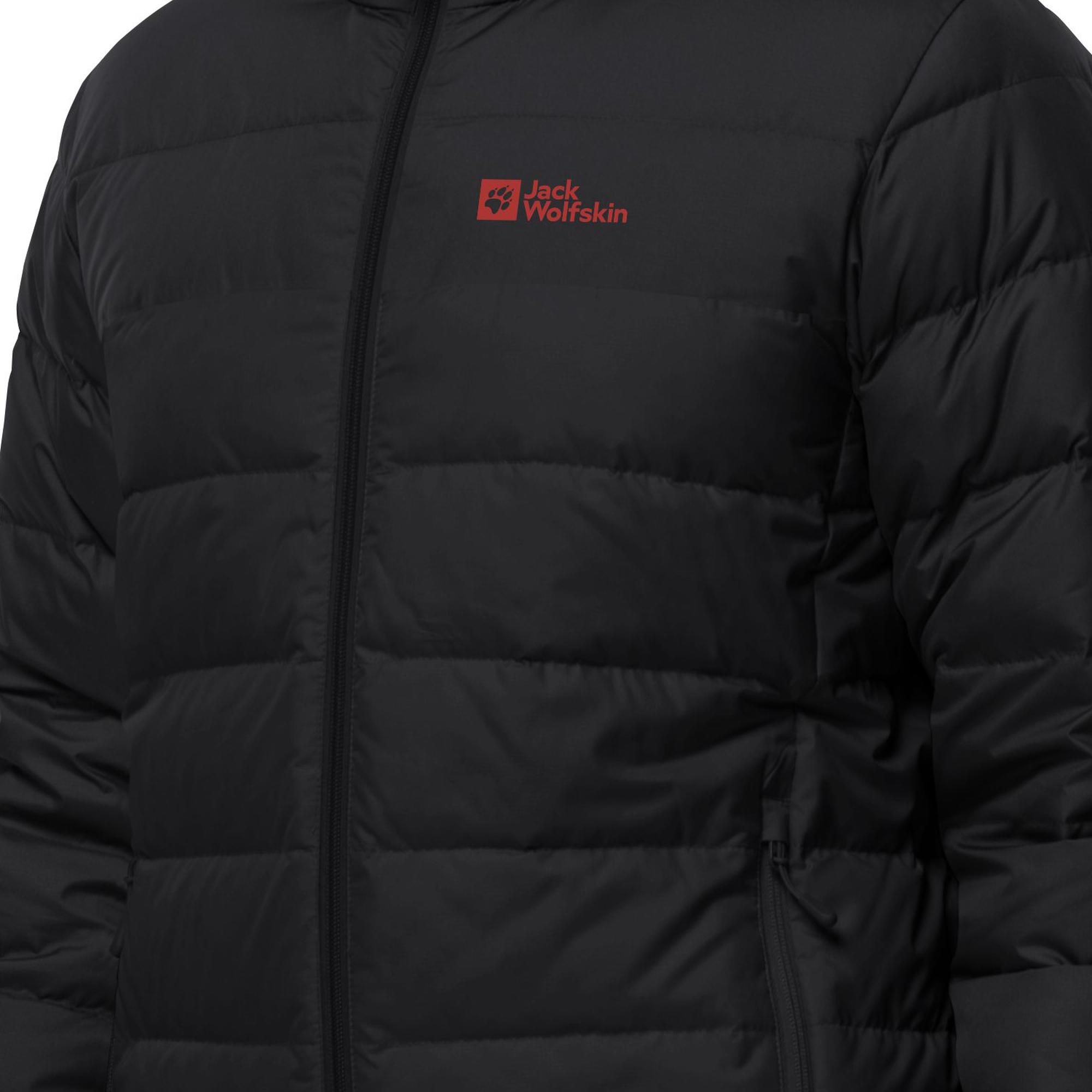 Jack Wolfskin Ather Down Hoody Erkek Gri Outdoor Ceketi