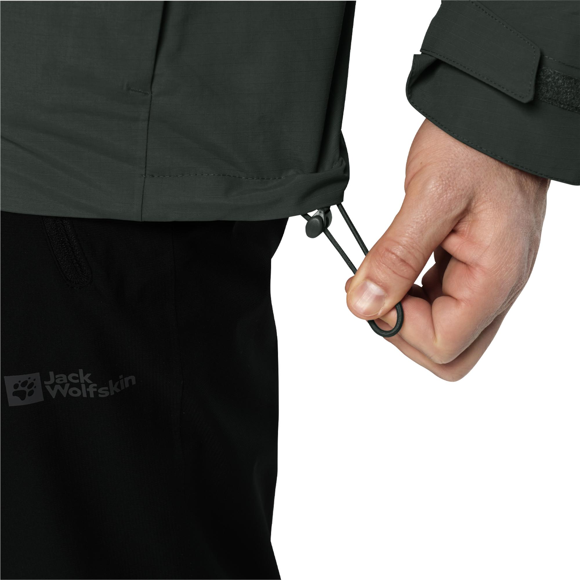 Jack Wolfskin Ather Down Hoody Erkek Yeşil Outdoor Ceketi