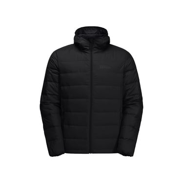  Jack Wolfskin Ather Down Hoody Erkek Siyah Outdoor Ceketi